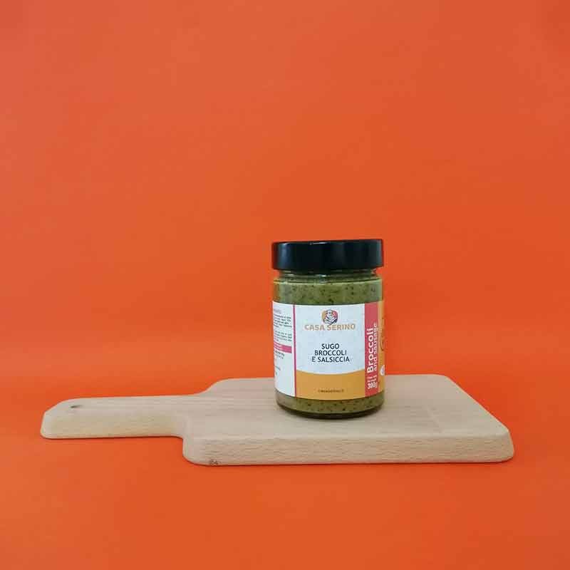 Sugo broccoli e salsiccia